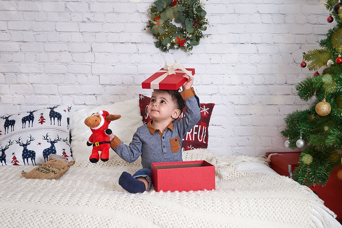 sesión de fotos de navidad para niños en madrid. Fotos de navidad en Madrid