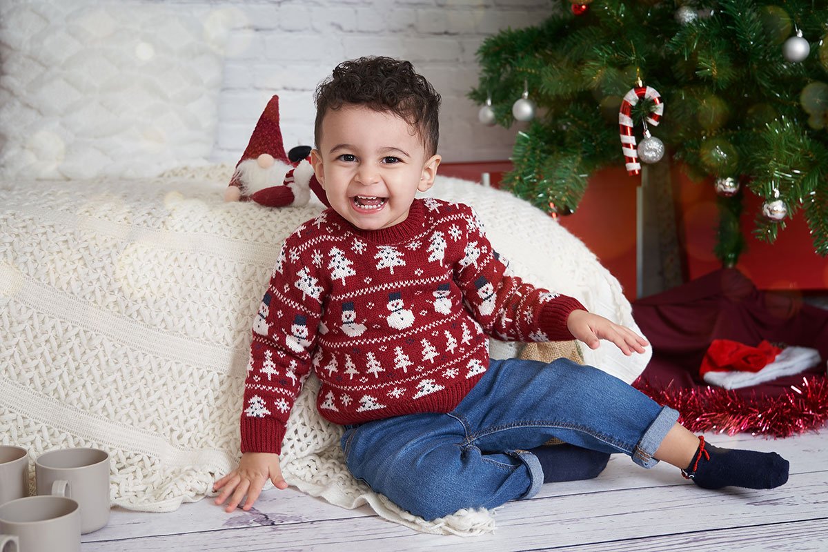 sesión de fotos de navidad para niños en madrid. Fotos de navidad en Madrid