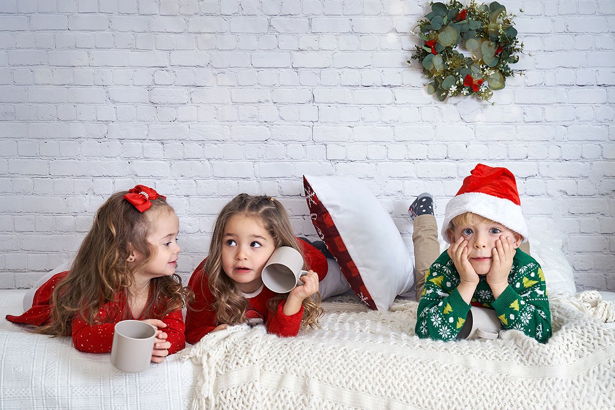 sesión de fotos de navidad para niños en madrid. Fotos de navidad en Madrid
