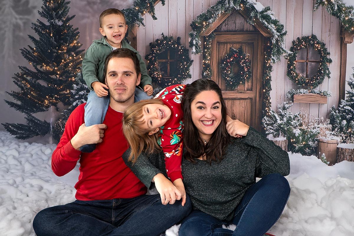sesión de fotos de navidad para niños en madrid. Fotos de navidad en Madrid