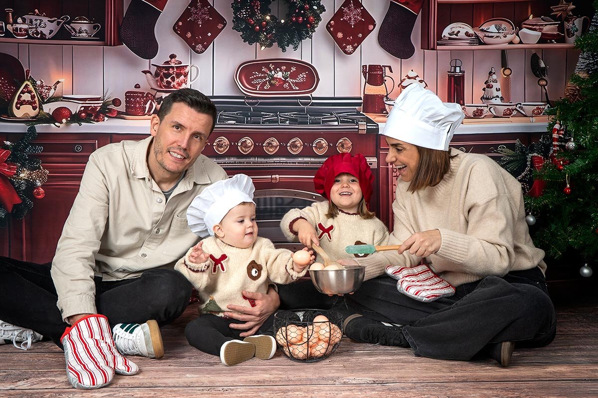 sesión de fotos de navidad para niños en madrid. Fotos de navidad en Madrid