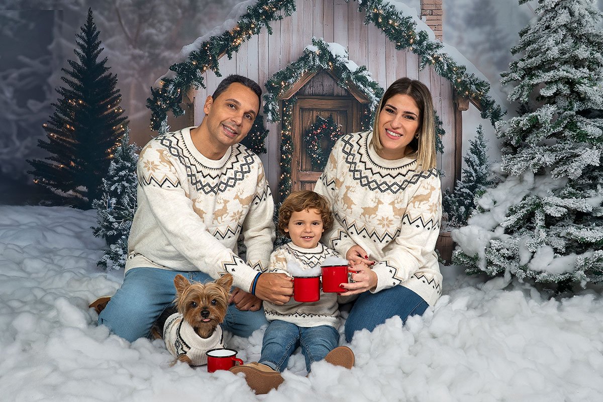 sesión de fotos de navidad para niños en madrid. Fotos de navidad en Madrid