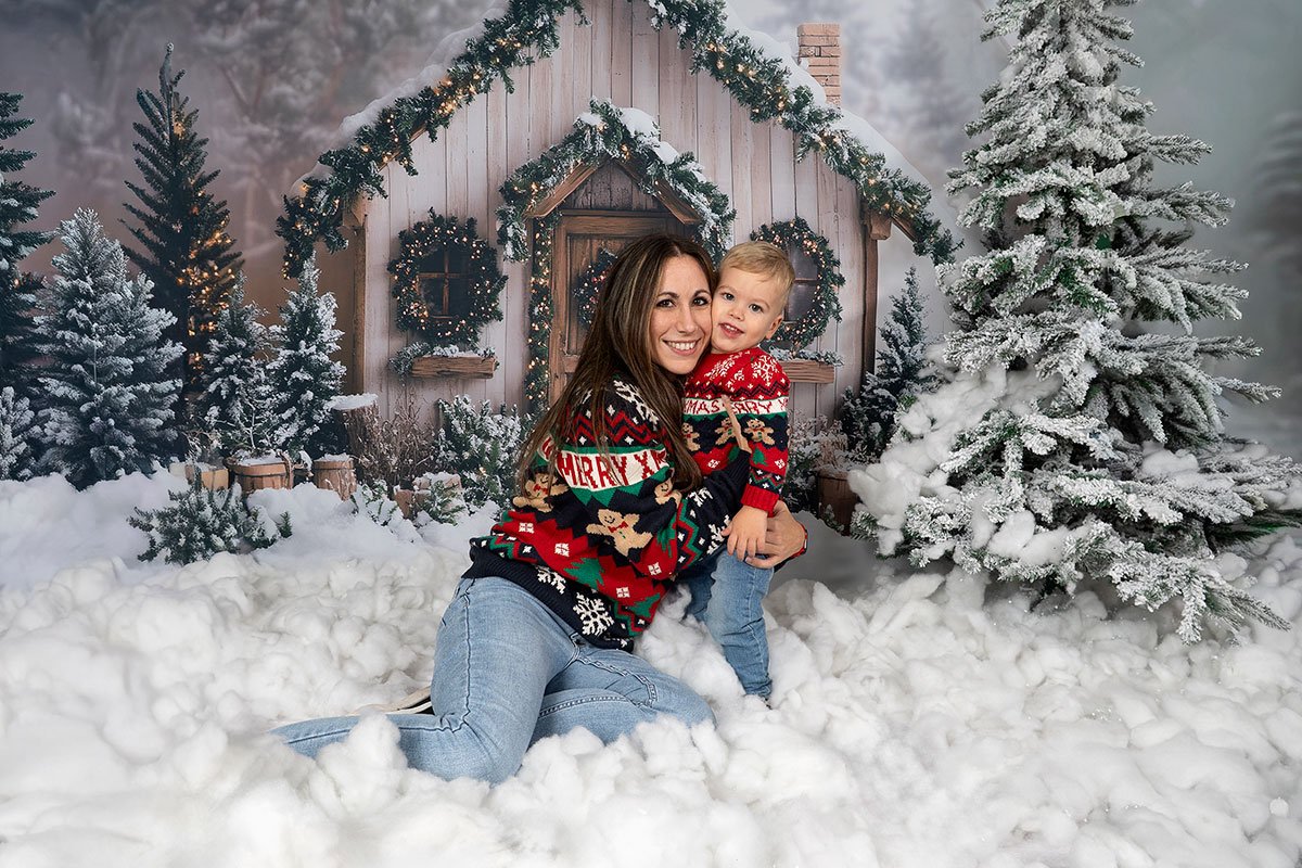 sesión de fotos de navidad para niños en madrid. Fotos de navidad en Madrid