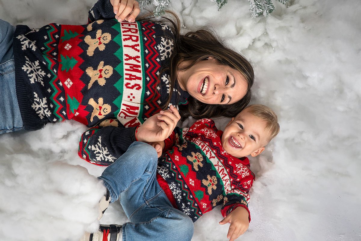 sesión de fotos de navidad para niños en madrid. Fotos de navidad en Madrid