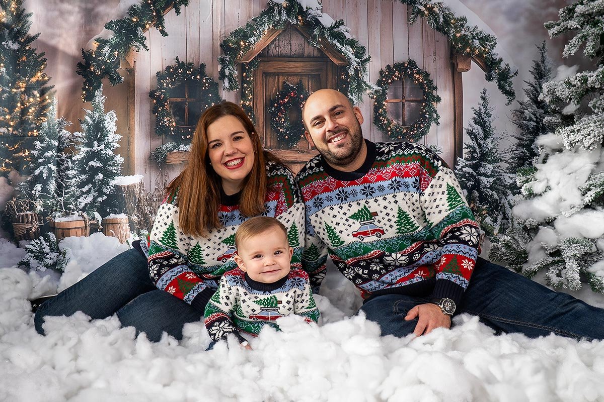 sesión de fotos de navidad para niños en madrid. Fotos de navidad en Madrid