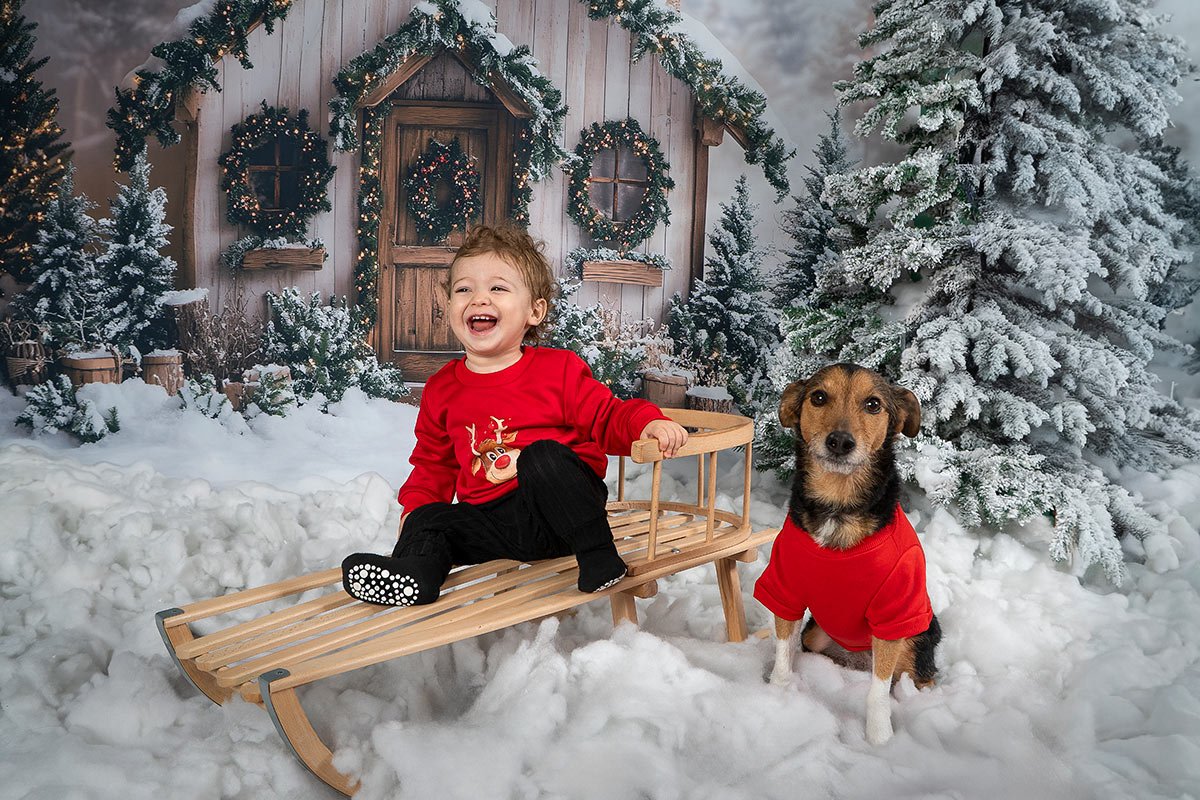 sesión de fotos de navidad para niños en madrid. Fotos de navidad en Madrid