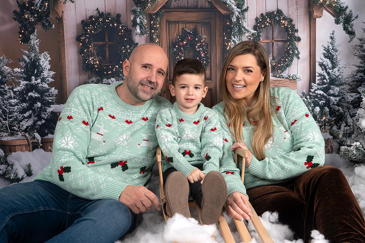 sesión de fotos de navidad para niños en madrid. Fotos de navidad en Madrid