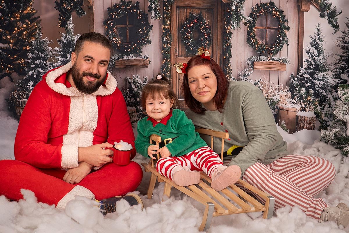 sesión de fotos de navidad para niños en madrid. Fotos de navidad en Madrid