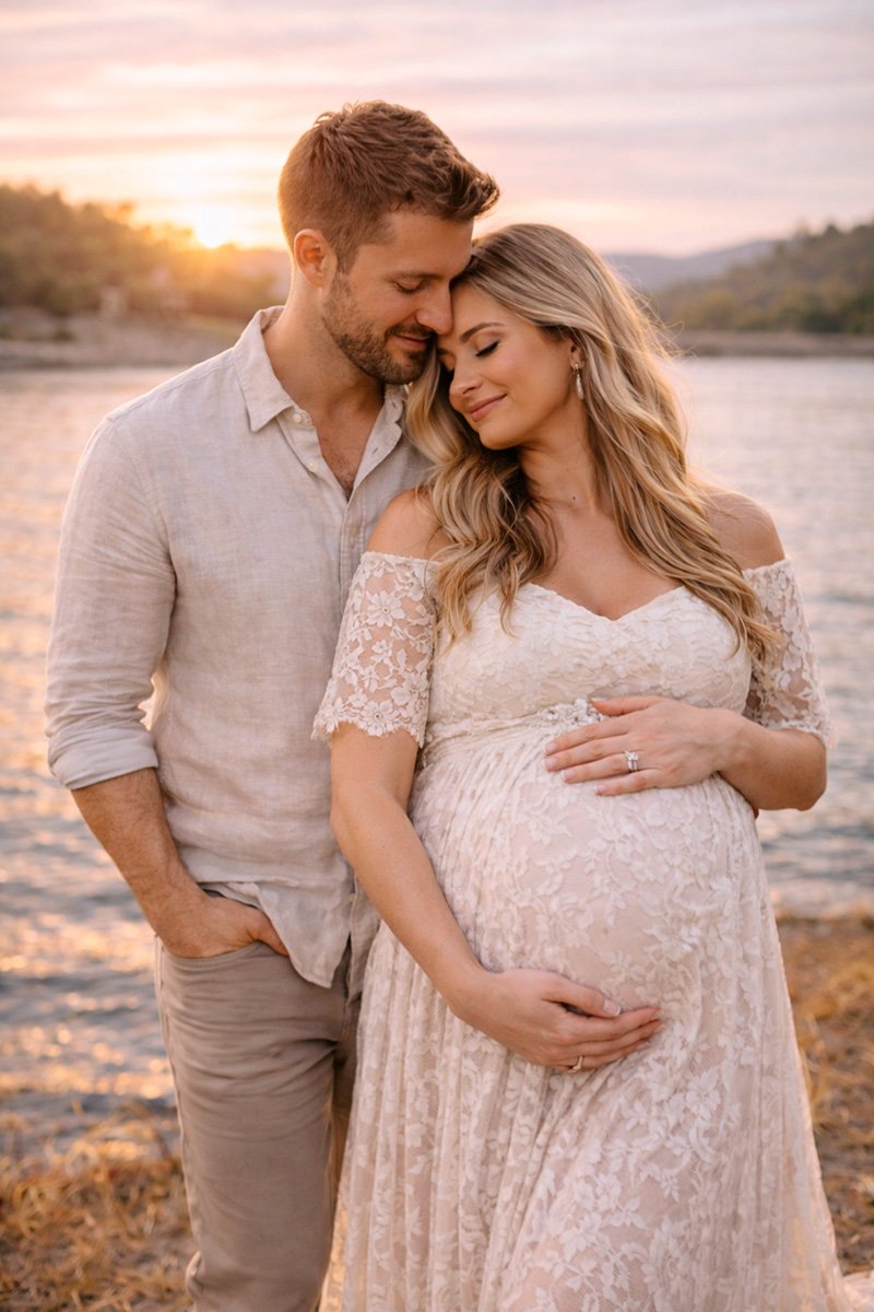 sesion_fotos_embarazo_madrid_toledo_exterior_sophia_arenas_mujer_maternidad_mujer_vestido_pareja_laguna